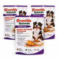 thumbnail image 1 of Dog Food Topper for Dogs – Sweet Potato 3-Pack | Digestive Support for Sensitive Stomach | Dehydrated Meal Topper | Add Water for Hydration | Senior Dogs | Krunchie Naturals, 1 of 7