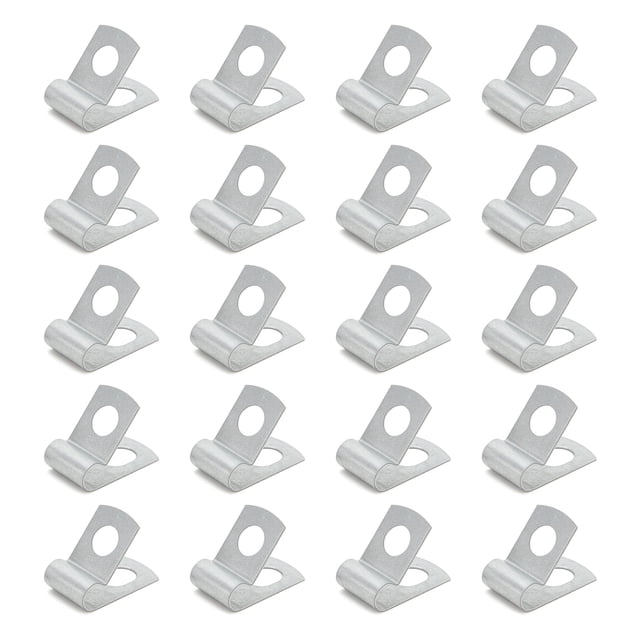 <p>Fuel Hose Clamp Set, Tightly Fixed Durable Universal Fit Brake Fuel Line Clip 20 Pcs For Vehicle</p>