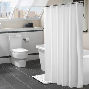 Meitianfacai Rideau de douche pour salle de bain Rideau de Douche moderne Hiver dans le bain 71x71 Ensemble de rideaux de douche longue inches