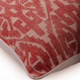 thumbnail image 2 of The HomeCentric Housses de Coussins Décoratifs Tribaux 20 x 20 Housses de Coussin Rouges Jacquard Marocain Bohème Coussins de Canapé, Housses de Coussin Orange Lot de 2, 20x20 Pouces (50x50 cm), Style Contemporain - Amour Tribal, 2 of 3