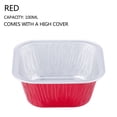 thumbnail image 2 of Pompotops Foil Cupcake Cups Square Lid Cupcake Cups, Mini Cupcake Cups Kitchen Baking Cups 100 PCS Clearance, 2 of 2