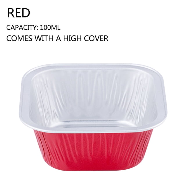 EGNMCR Foil Cupcake Cups Lid Cupcake Cups, Cupcake Cups Kitchen Baking Cups 100 PCS baking cup