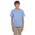 thumbnail image 1 of Hanes 5370 T-Shirt à Manches Courtes pour Garçons - Bleu Pâle - Moyen, 1 of 1