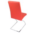 thumbnail image 3 of Chaise de salle à manger canadienne Monalisa rouge (Ensemble de 2), 3 of 3