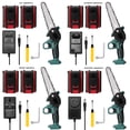 thumbnail image 2 of relayinert Chain Saw 21V Electric Cordless Pruning Saw One-hand Woodworking Portable Chainsaw, US Plug, 2 of 6