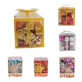 thumbnail image 1 of 1 Box Christmas Ornaments All Match with Lanyard PVC Bright-colored Handmade Christmas Baubles for Party, 1 of 9