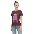 thumbnail image 4 of T-Shirt Basique à Manches Courtes pour Femmes Super Saiyan, 4 of 6