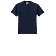 thumbnail image 5 of Jerzees T-Shirt Ras du Cou à Manches Courtes avec Poche pour Hommes DRI-POWER Active, 5X, J Marine, 5 of 5