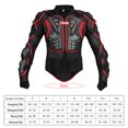 thumbnail image 4 of Motorcycle Protective Armor Vest for Outdoor Sports - Durable PE Shell & EVA Foam Gear for Full Body Protection in Black - Unisex Size M, Perfect for Riding, Skateboarding, Skiing & More, 4 of 6