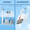 thumbnail image 3 of 32-in-1 Keyboard Cleaning Kit for MacBook Laptop Computer, Earbud Cleaner Kit for Airpods Pro 1 2 3 Earphones, Multi-Function PC Electronic Cleaner Kit for iPhone Cell Phone Camera (Black), 3 of 6