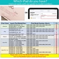 thumbnail image 2 of iPad 9.7 Inch 5th 6th Gen Air 1st 2nd [iPad 5 6 Air 1 2] Gen A1893 A1822 A1566 MH2V2LL/A MRM52LL/A MP242LL/A Smart Auto Sleep Wake Function with Adjustable Viewing Angle Stand Flip Cover - Rose Red, 2 of 8