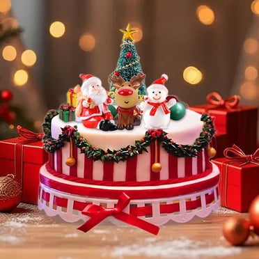 Elodie 22 Pieces Christmas Cake Topper DIY Cake Decorations for Anniversary Holiday