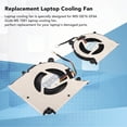 thumbnail image 3 of Laptop Cooling Fan, 4 Pin Power Connector, Premium Material, Easy to Install, Compact Size, for  GF76 GF66 GL66 MS 1581 Laptop, 3 of 7