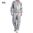 thumbnail image 4 of yingyy 1/2/3/5 Maison Salon Spa Sauna Combinaison Course Exercice Mise en Forme Veste de Survêtement Réutilisable Lavable PVC Combinaisons de Sport Argent TTG 1 Pce, 4 of 6