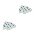 thumbnail image 1 of Langgg 2pcs Steam Replacement Pad Professional Mops Cushion Replace Accessory 28.5x19.5x2.0cm 2Set, 1 of 6