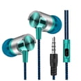 thumbnail image 1 of EGNMCR Universal 3.5mm In-Ear Stereo Earbuds Earphone With Mic For Cell Phone Stereo Earbuds, 1 of 7