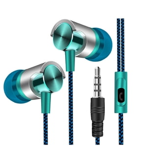 TopLLC Universal 3.5mm In-Ear Stereo Earbuds Earphone With Mic For Cell Phone on Clearance