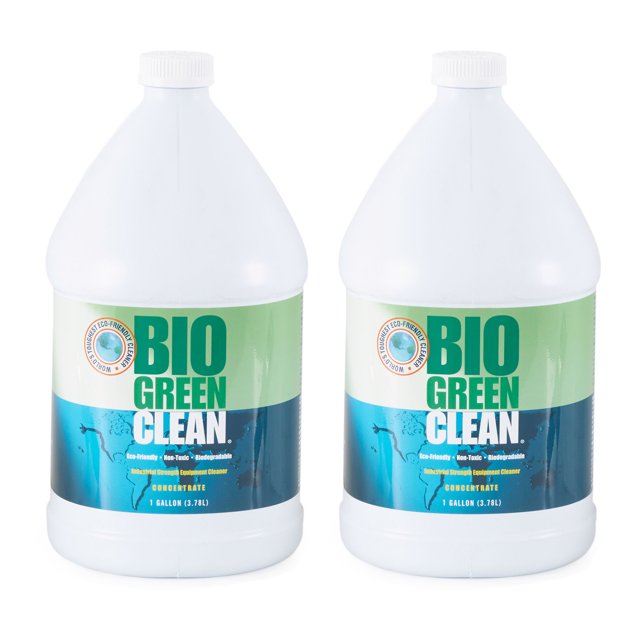 Bio Green Clean Conteneurs de Nettoyage Industriel Tout Usage 1 Gallon, (2 Pack)