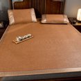thumbnail image 1 of Tuitoonm Bamboo Mat Bed Summer Sleeping Mat Foldable Rattan Summer Sleeping Mat Cool Mat For Cooler Bed In Home School Dormitories (1.8X2m), 1 of 5