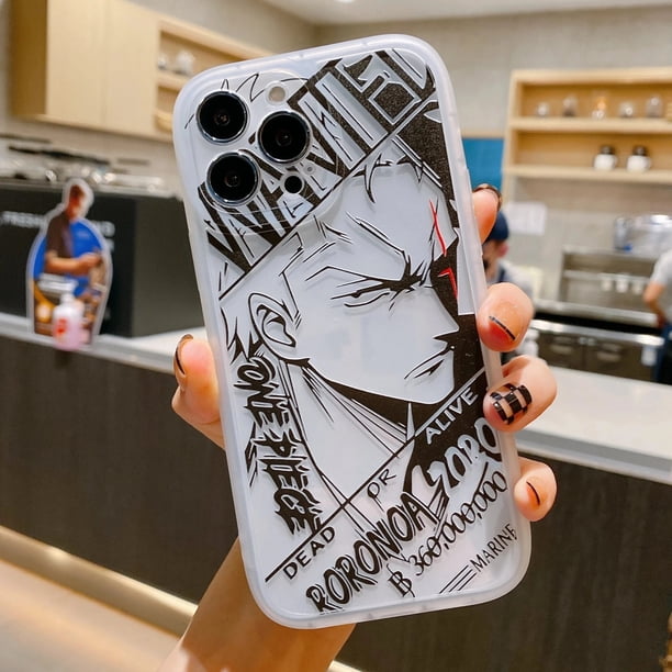 Anime One Piece Zoro Phone Case For Apple iPhone 15 15pro 14 13 12