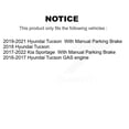 thumbnail image 2 of CMX Front Rear Ceramic Brake Pads Kit for Car Hyundai Tucson Kia Sportage KCX-100333, 2 of 9
