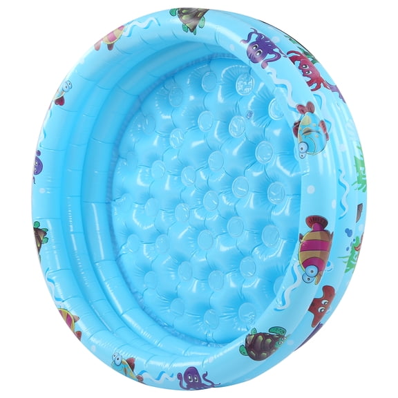 Inflatable Swimming Pool, Safe PVC Thickened Baby Pool Summer Water Game  For Taking Bath 90cm/35.4in,120cm/47.2in,150cm/59.1in