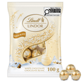 thumbnail image 1 of Lindt LINDOR Mini White Chocolate Balls, 100-Gram Bag, 1 of 6