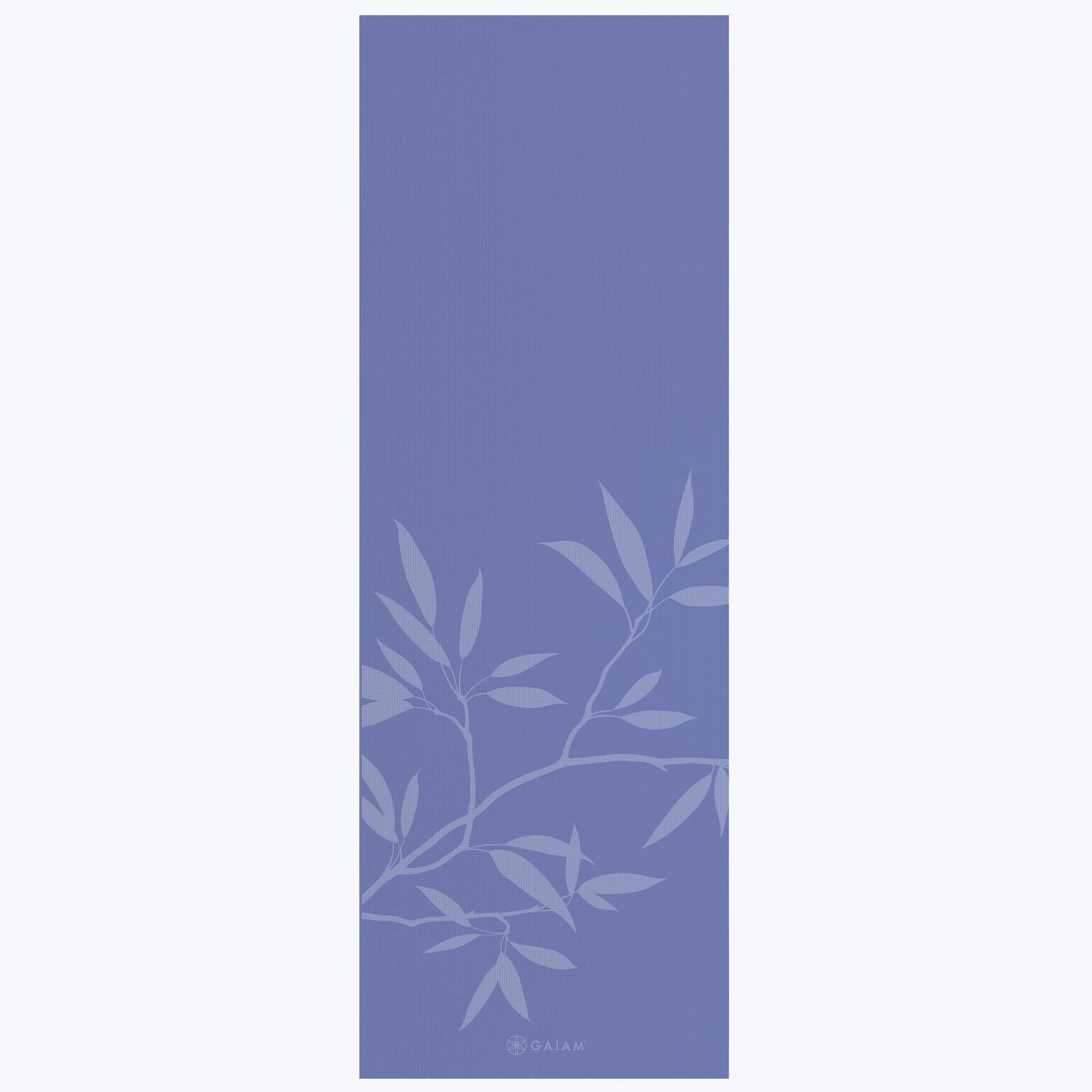 Tapis de yoga Prem GAIAM 6MM - Feuilles de frêne