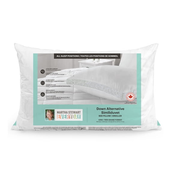Martha Stewart Everyday Similiduvet Trés Grand Format Oreiller