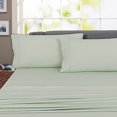 thumbnail image 1 of Ensemble de Draps Regency Club 800 Fils 100 % Coton Égyptien Résistant aux Plis (Grand Lit, Sauge), 1 of 1