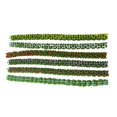 thumbnail image 2 of lionlar 6x Miniature Colorful Flower Strips Bush Model for Railway Train Diorama 1cm 1cm wide, 2 of 9