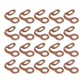 thumbnail image 3 of 20PC Common Rail Pipe Diesel Return Pipe Seal Gasket Gasket M6-M12 Copper Gasket, 3 of 10