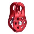 thumbnail image 4 of Aluminium Alloy Climbing Pulley Block, Heavy Duty, With 1000kg Pull Strength, Suitable for 8-12mm Rope, for Climbing, Hauling, Transporting, 4 of 7