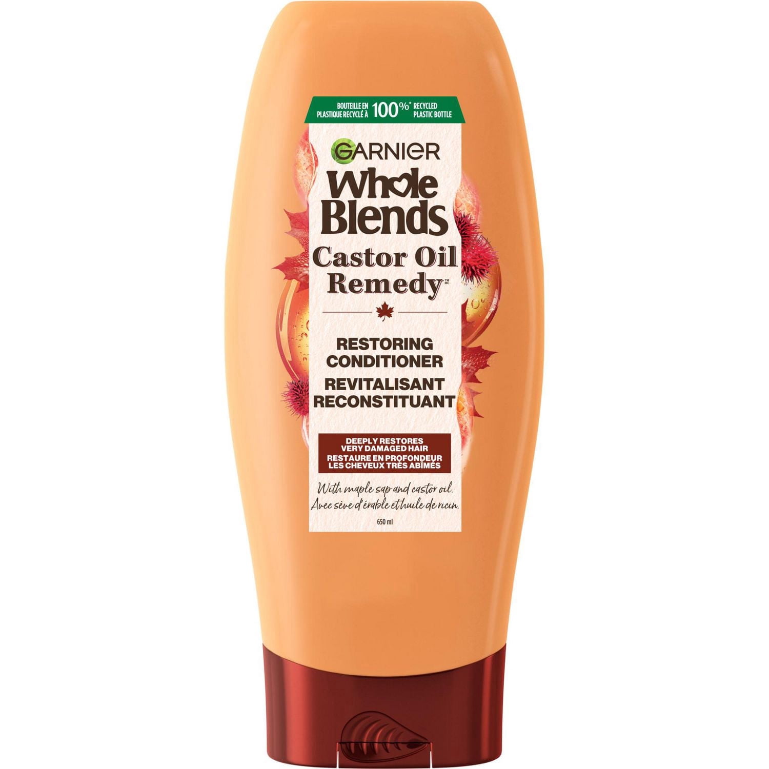 Garnier Whole Blends Remède à l'Huile de Ricin Revitalisant