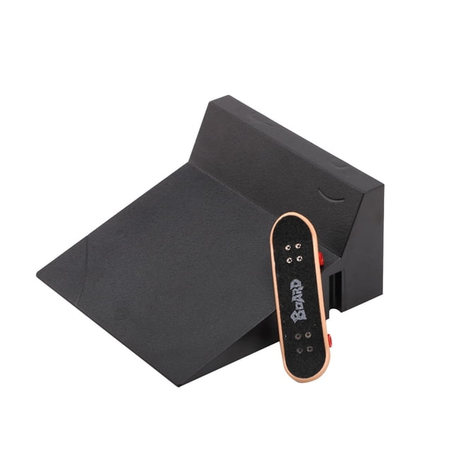 PVCS Kit de Parcs de Skate Pièces de Rampe pour Planche à Doigts Rampe de Fingerboard Planche à Roulettes Cadeau pour Enfants
