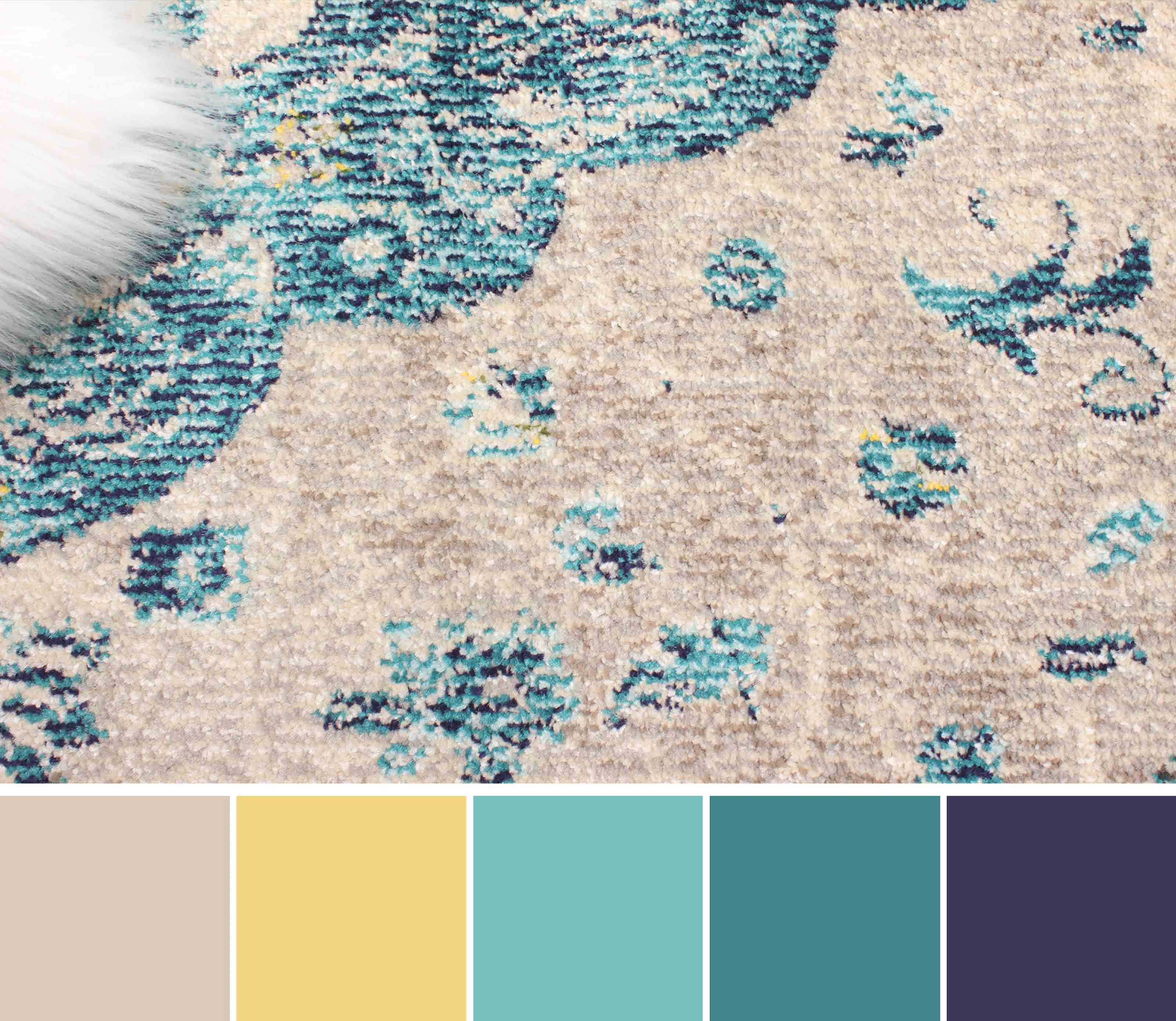ECARPET Tapis Traditionnel Daria pour Salon, Chambre, Salle A Manger, Entrée, Couloir et Plus Encore.