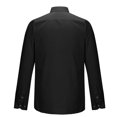 thumbnail image 4 of RXIRUCGD Chemise à Col Rabattable pour Homme Affaires Bouton Perceuse Bouton Manches Longues Chemise, Noir, Taille : 2TG, 4 of 4