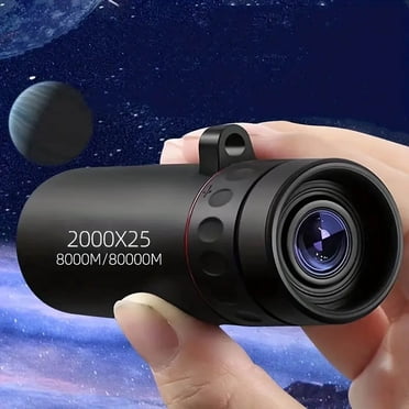 EGNMCR Telescope, High-power, High-definition, Day And Night Use, Low Light Night Vision, Non Infrared Portable Single Tube Telescope the telescope