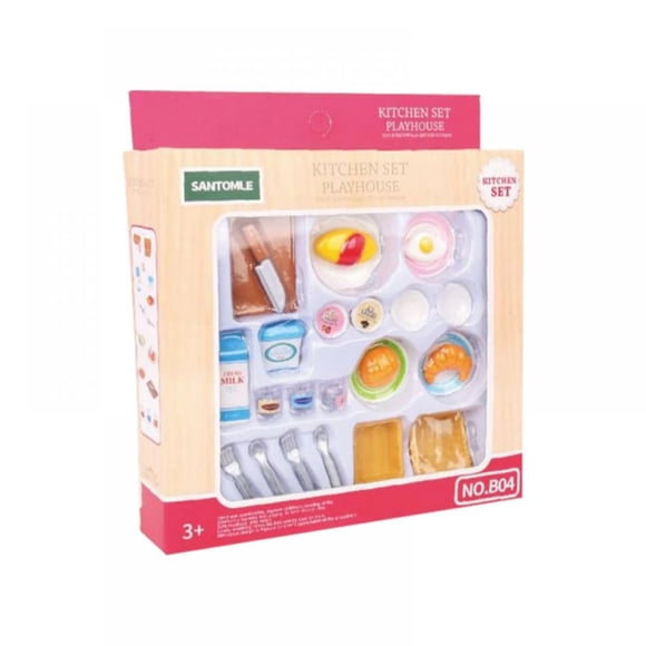 MELLCO Calico Critters Deluxe Kozy Bedroom Set Fashion Animal house Playset Bed Furniture and Accessories Included