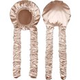 thumbnail image 1 of EGNMCR A Satin Curly That Does Not Require Heating shower cap, 1 of 5