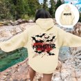 thumbnail image 2 of WEAIXIMIUNG Robe Chandail en Molleton Filles Imprimé Sweat à Capuche pour Femmes Automne et Hiver, 2 of 5