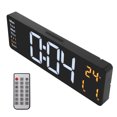 thumbnail image 4 of Horloge Numérique avec Télécommande, Horloge Numérique LED Grand Écran LED Horloge Numérique Grand Affichage Confort Ultime, 4 of 8