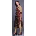 thumbnail image 3 of Bimba Cotton Printed Straight Kurtis For Women Panel Kurta Summer Tunic-Medium, 3 of 6