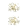 thumbnail image 2 of Ruiboury 100x Paper Clips Cute Metal Paperclips Notebook for Office School Gold 20mm 2Set, 2 of 6