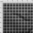 thumbnail image 2 of oneOone Georgette Viscose Fabric Gingham Check Print Fabric BTY 42 Inch Wide, 2 of 4