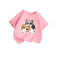 thumbnail image 2 of Girls Ruffle Long Sleeve Shirt Long Sleeve Thermal Shirt Girls 2t Girls Cat Top Kids Long Sleeve Tops Packs Shorts for Girls Size 6 Cat And Tops Girls 2t Long Sleeve Shirts Girls, 2 of 3