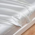 thumbnail image 3 of Labymos Bedding Four Piece Set Household European and American Solid Color One Piece Imitation Silk, 3 of 6