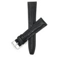 thumbnail image 1 of 18mm Womens', Lizard Style, Leather Watch Band Strap, Glossy, 1 of 7