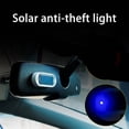 thumbnail image 4 of Car Solar-Powered Dummy Alarm Light | Red Blue LED Security Flicker | Solar USB Rechargeable Anti-Theft Simulator | Vehicle Safety Theft Deterrent Alarm System, 4 of 4