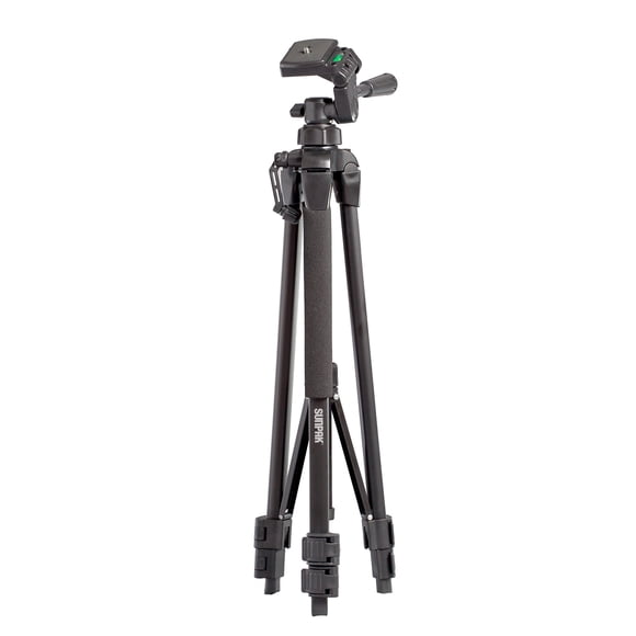Sunpak 58" 3-Way Pan & Tilt Head Tripod